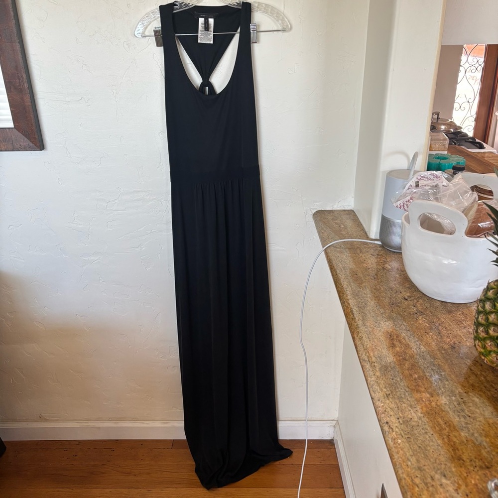 BCBGMaxAzria Black Backless Cut Out Sundress - Picture 2 of 5